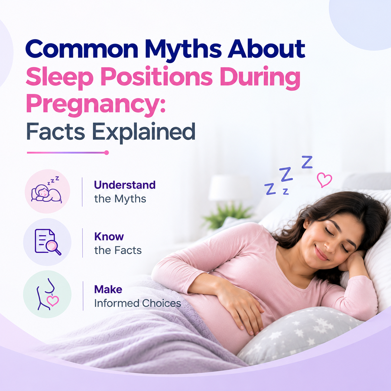 Sleeping Position in Pregnancy: Myths vs Facts Explained