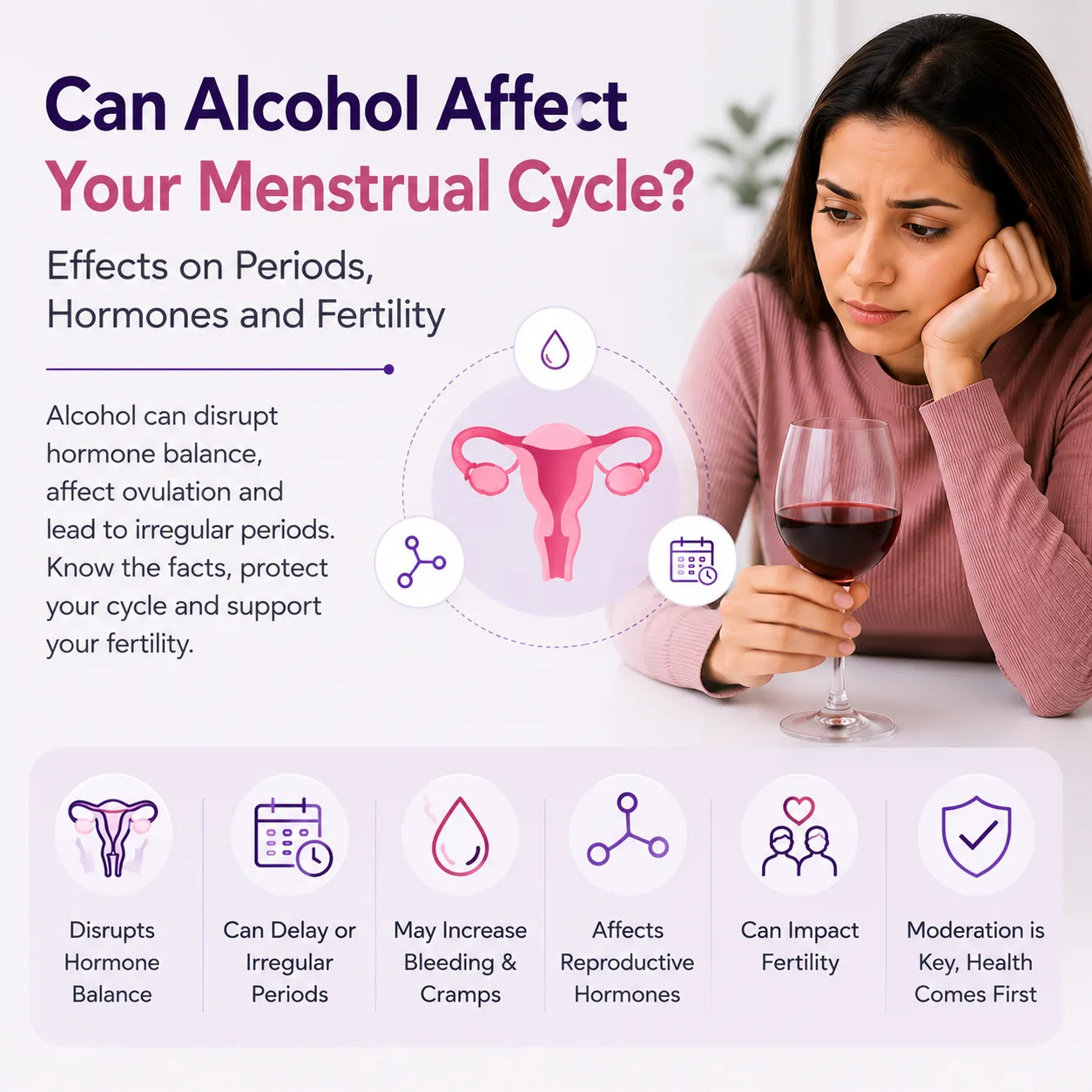 Can Alcohol Affect Your Menstrual Cycle? Effects on Periods, Hormones and Fertility