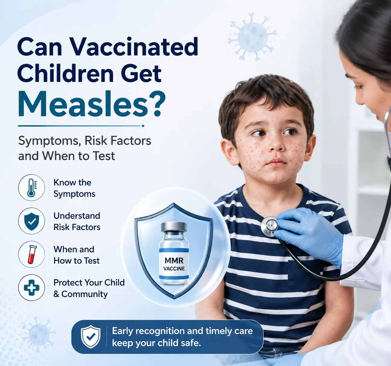 Can Vaccinated Children Get Measles? Symptoms, Risk Factors and When to Test