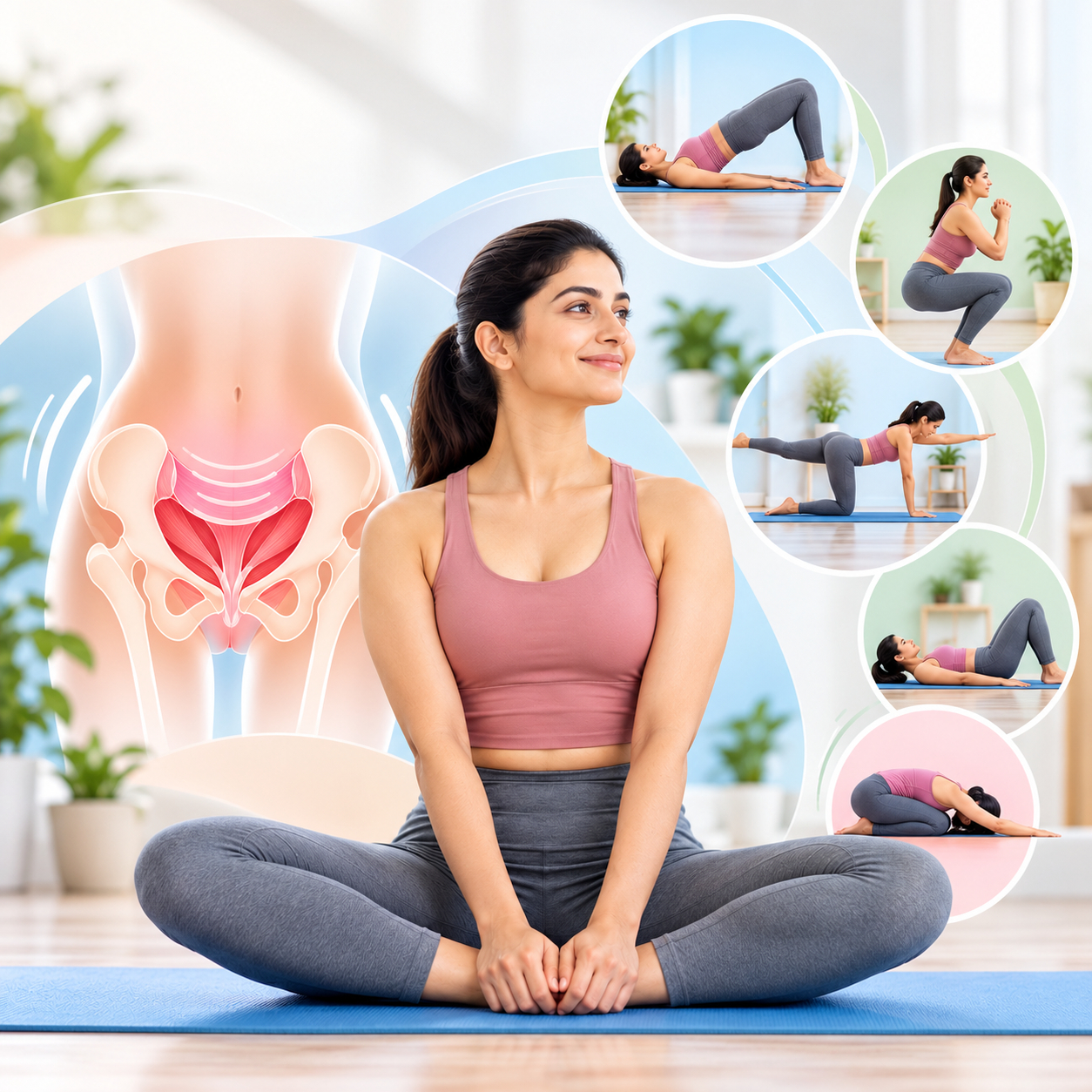 10 Pelvic Floor Exercises for Women