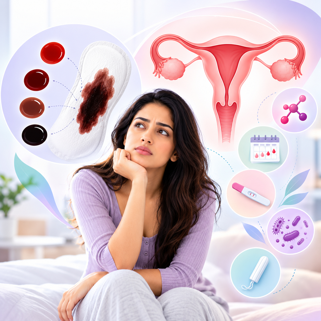 Reasons Behind Black Period Blood: When Is It Normal and When to Worry?