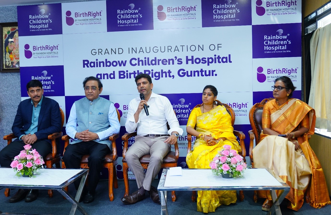 Rainbow Children’s Hospital Inaugurates a new Hospital in Guntur, Strengthens Regional Healthcare Access