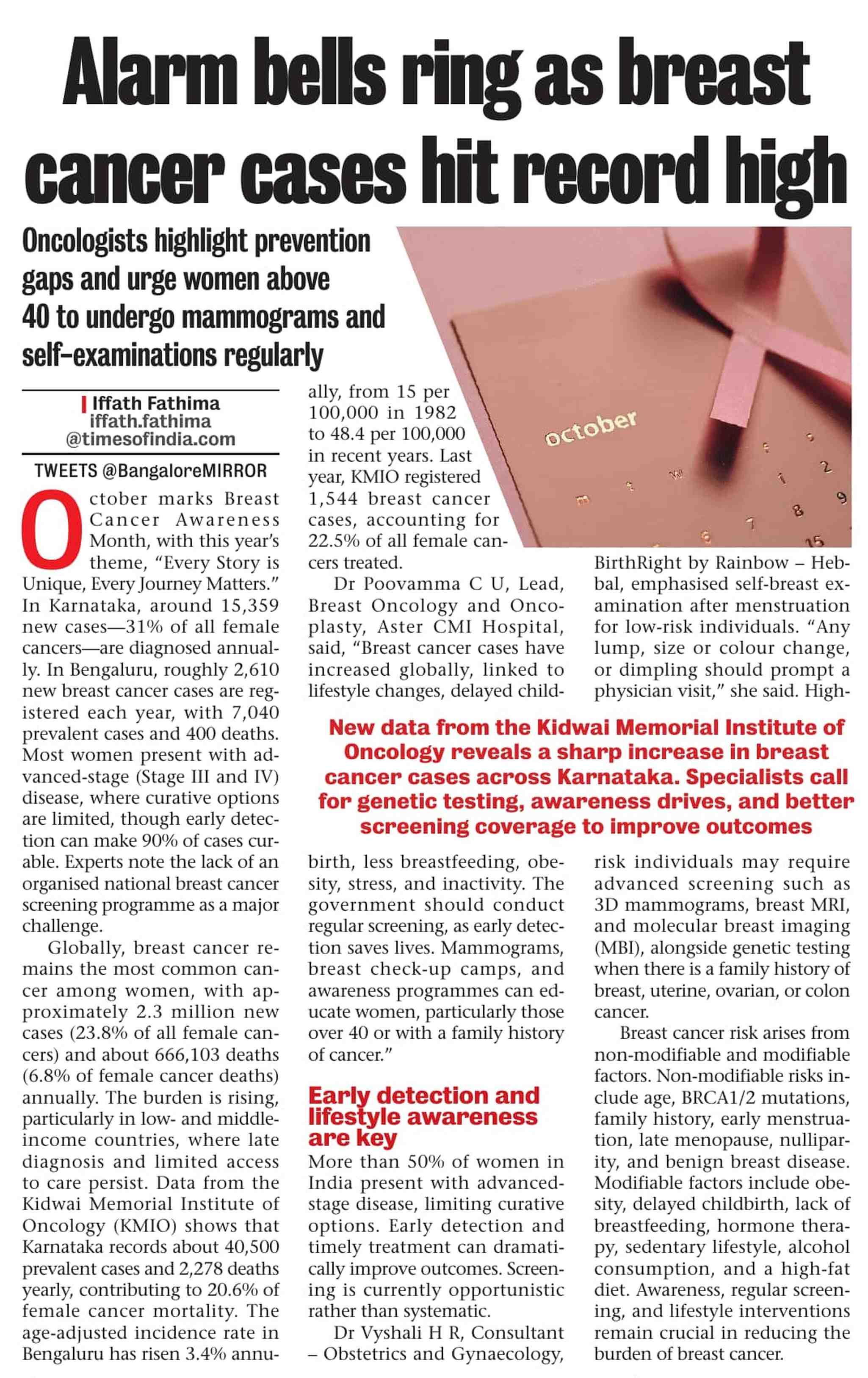 Alarm bells ring as breast cancer cases hit record high